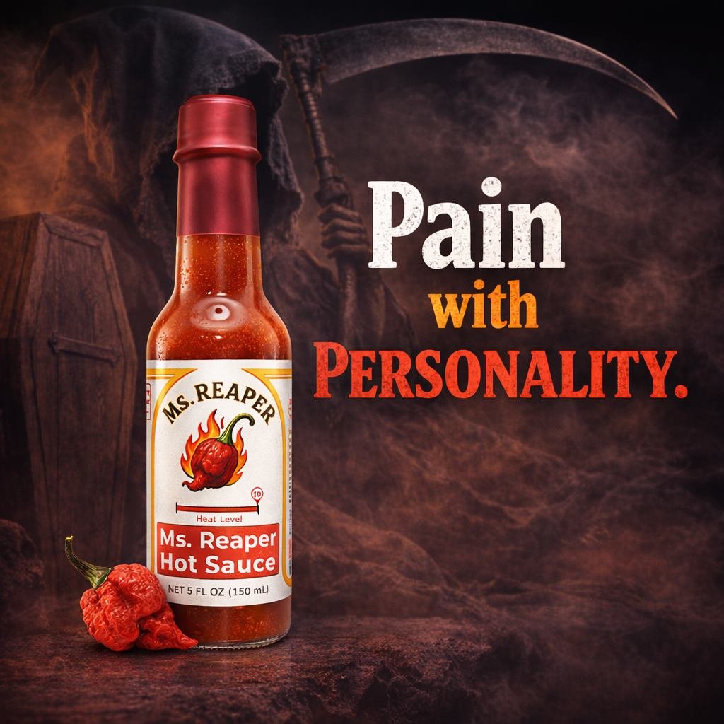 Ms. Reaper Hot Sauce - 10/10 (5 fl oz) - Image 8