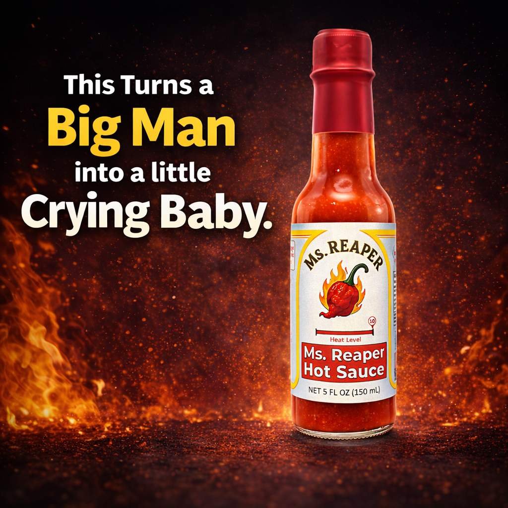 Ms. Reaper Hot Sauce - 10/10 (5 fl oz) - Image 6