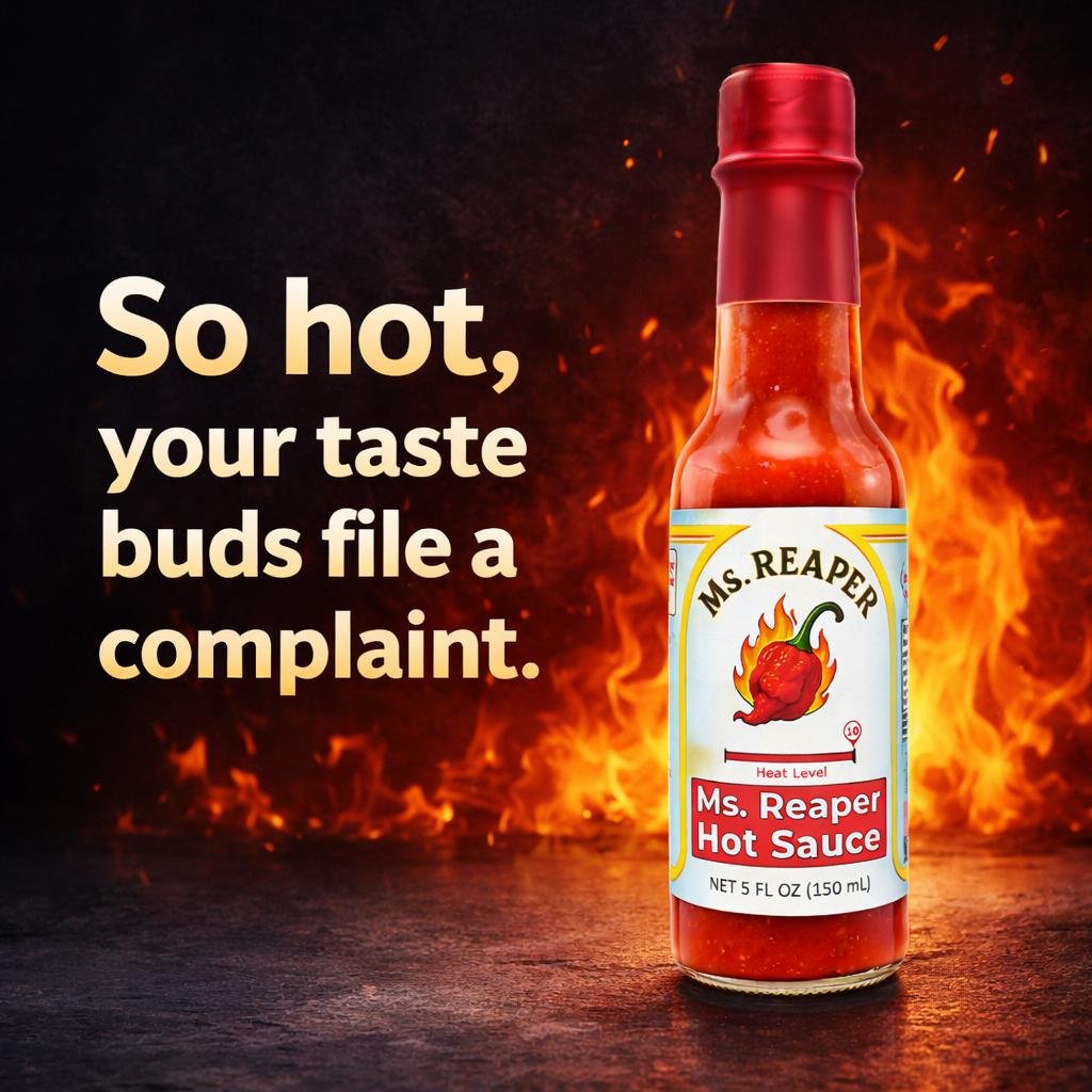 Ms. Reaper Hot Sauce - 10/10 (5 fl oz) - Image 9