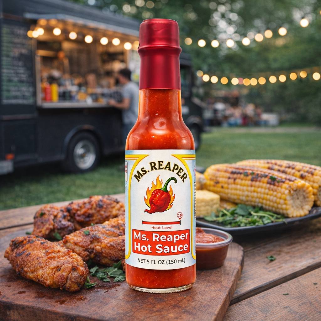 Ms. Reaper Hot Sauce - 10/10 (5 fl oz) - Image 3