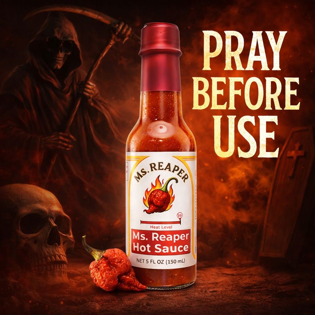 Ms. Reaper Hot Sauce - 10/10 (5 fl oz) - Image 2