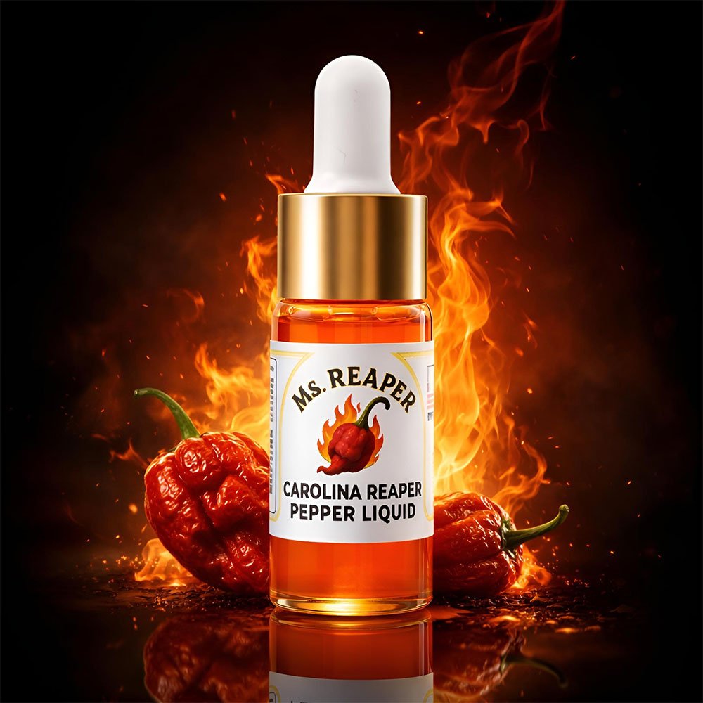 Carolina Reaper Pepper Liquid Extract - 10/10 (10 mL) - Image 3
