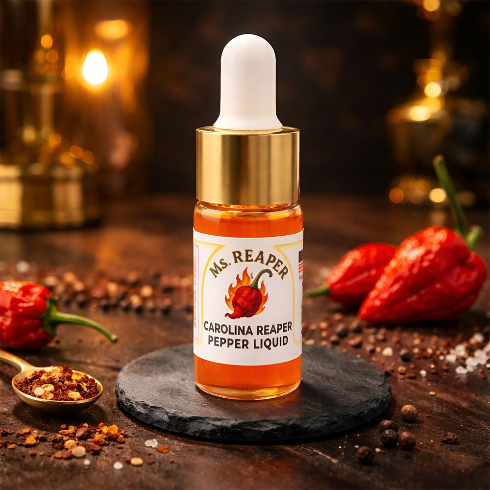 Carolina Reaper Pepper Liquid Extract - 10/10 (10 mL) - Image 2