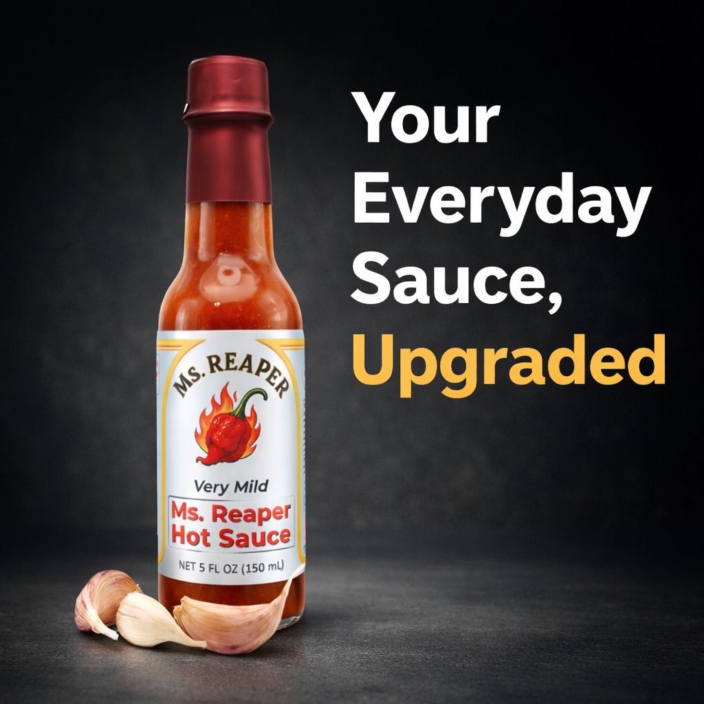 Ms. Reaper Hot Sauce - Very Mild (5 fl oz) - Image 6