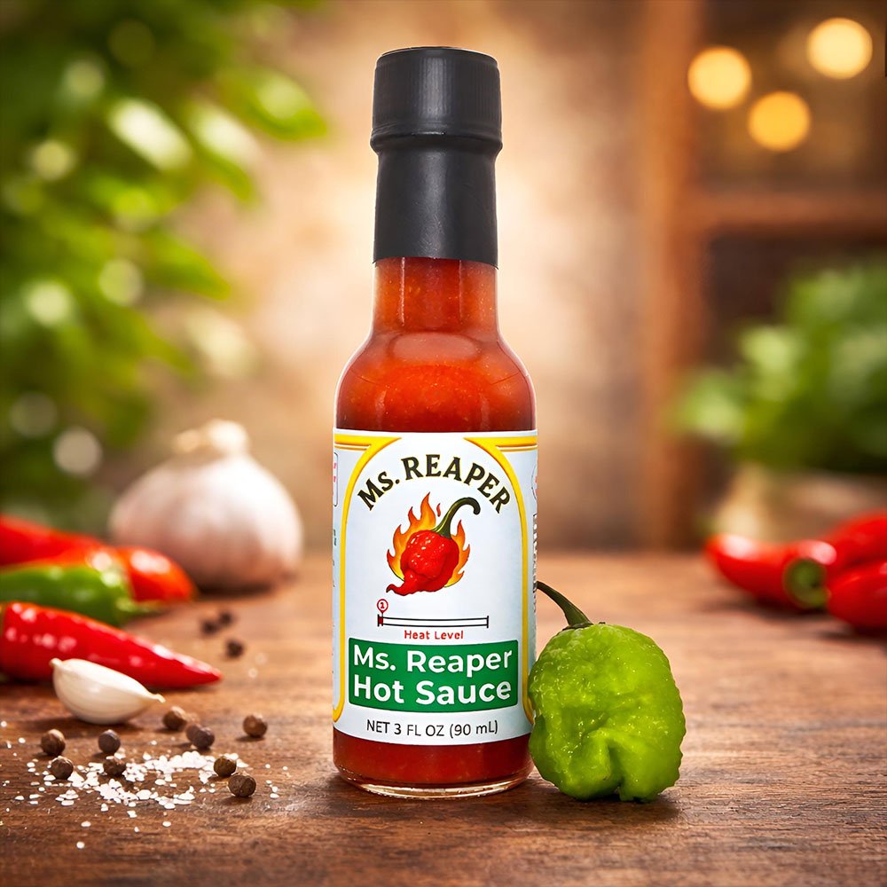 Ms. Reaper Hot Sauce - 1/10 (3 fl oz) - Image 4
