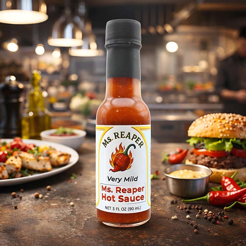 Ms. Reaper Hot Sauce - Very Mild (3 fl oz) - Image 6