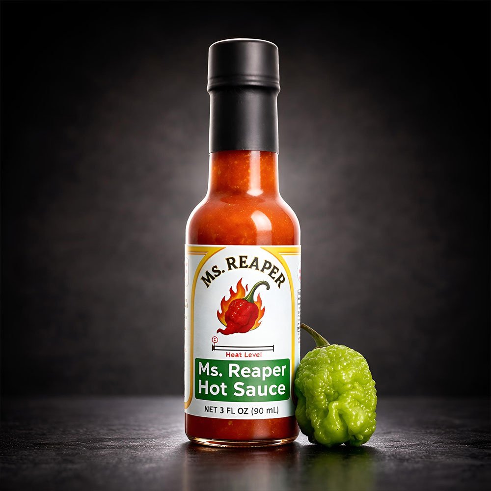 Ms. Reaper Hot Sauce - 1/10 (3 fl oz) - Image 7