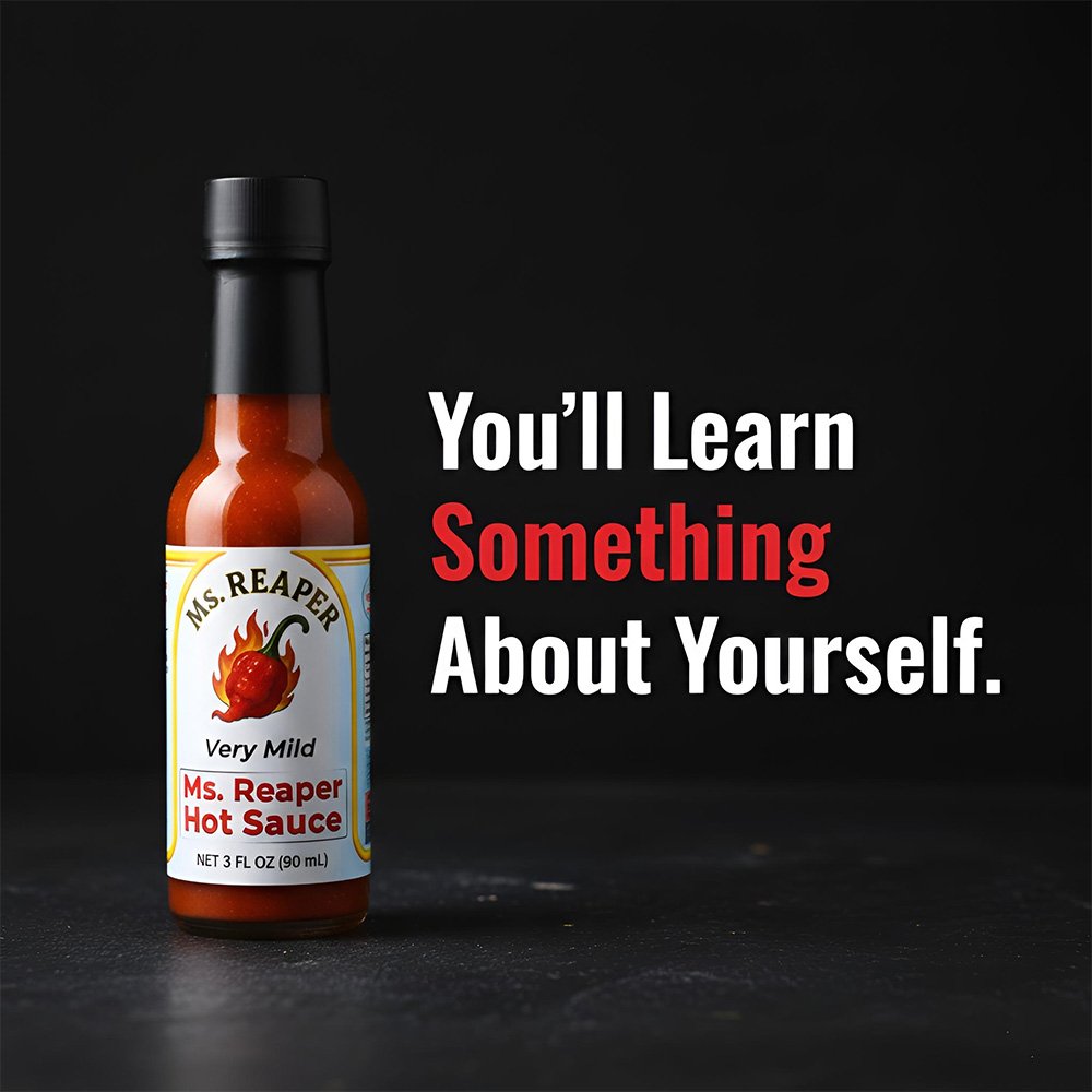 Ms. Reaper Hot Sauce - Very Mild (3 fl oz) - Image 4