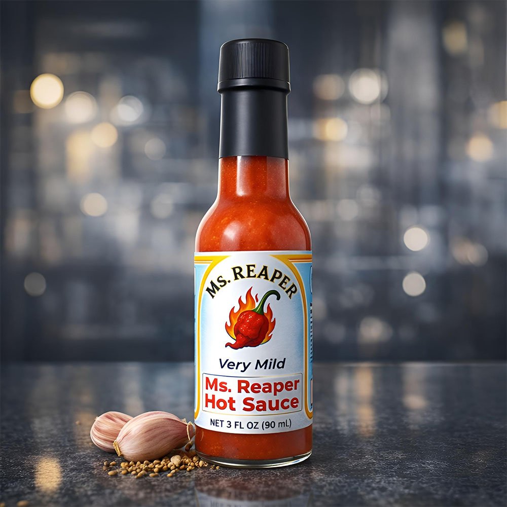 Ms. Reaper Hot Sauce - Very Mild (3 fl oz) - Image 11