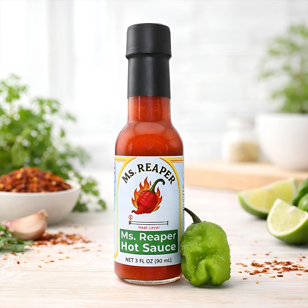 Ms. Reaper Hot Sauce - 1/10 (3 fl oz) - Image 9