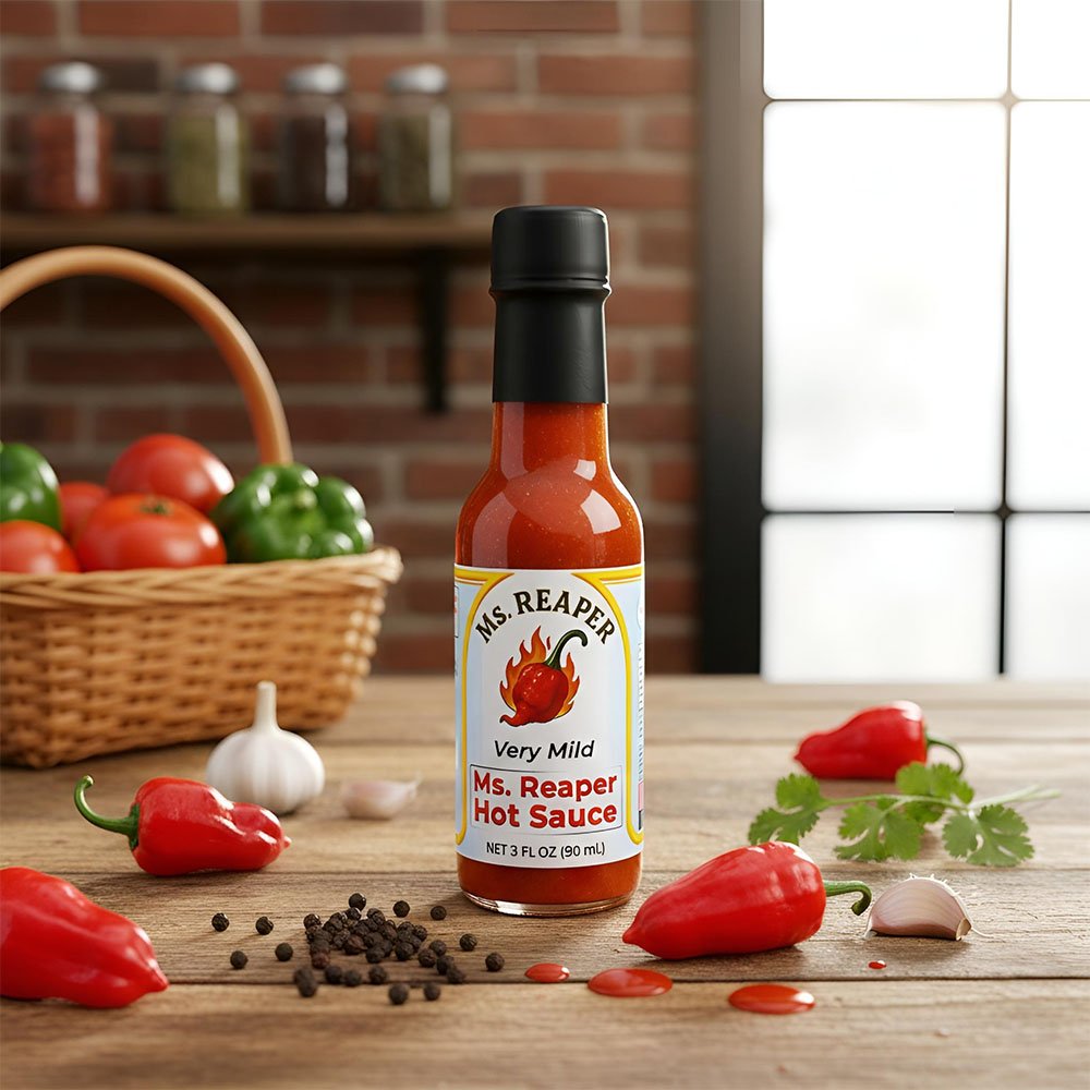 Ms. Reaper Hot Sauce - Very Mild (3 fl oz) - Image 8