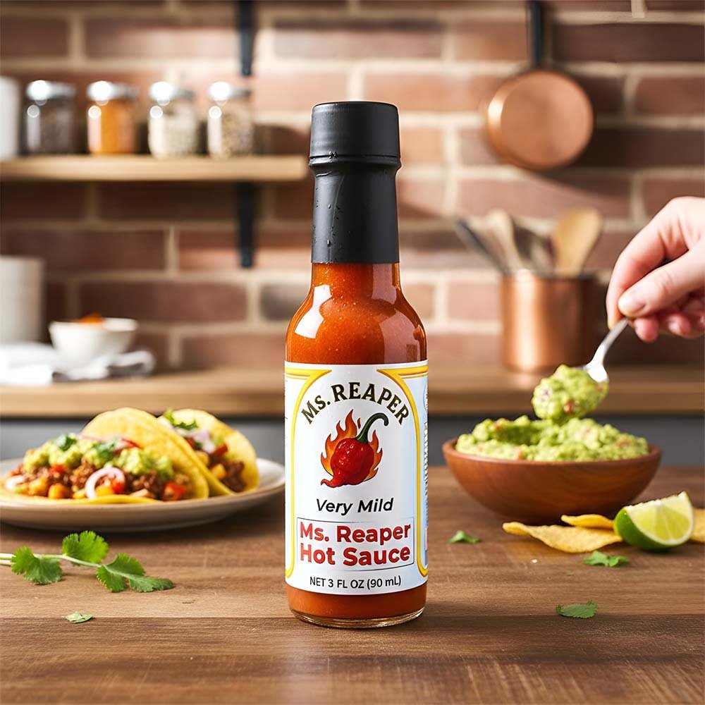 Ms. Reaper Hot Sauce - Very Mild (3 fl oz) - Image 3