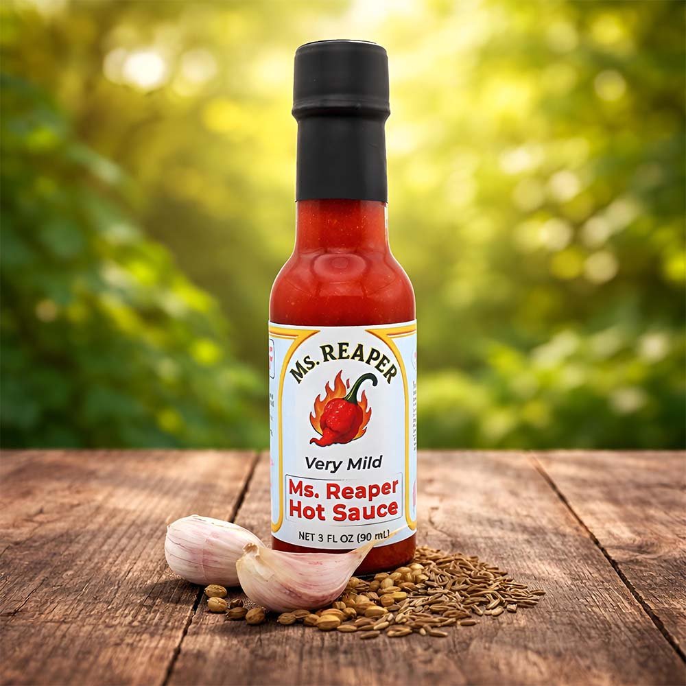 Ms. Reaper Hot Sauce - Very Mild (3 fl oz) - Image 9
