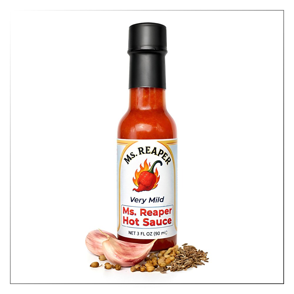 Ms. Reaper Hot Sauce - Very Mild (3 fl oz)
